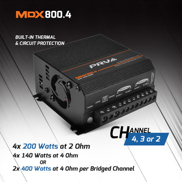 PRV - MDX800.4 2 Ohm
