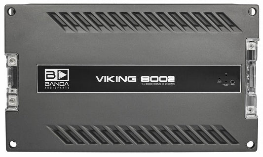 BANDA Viking 8002 Car Amplifier 8000 WATTS RMS 2 OHM