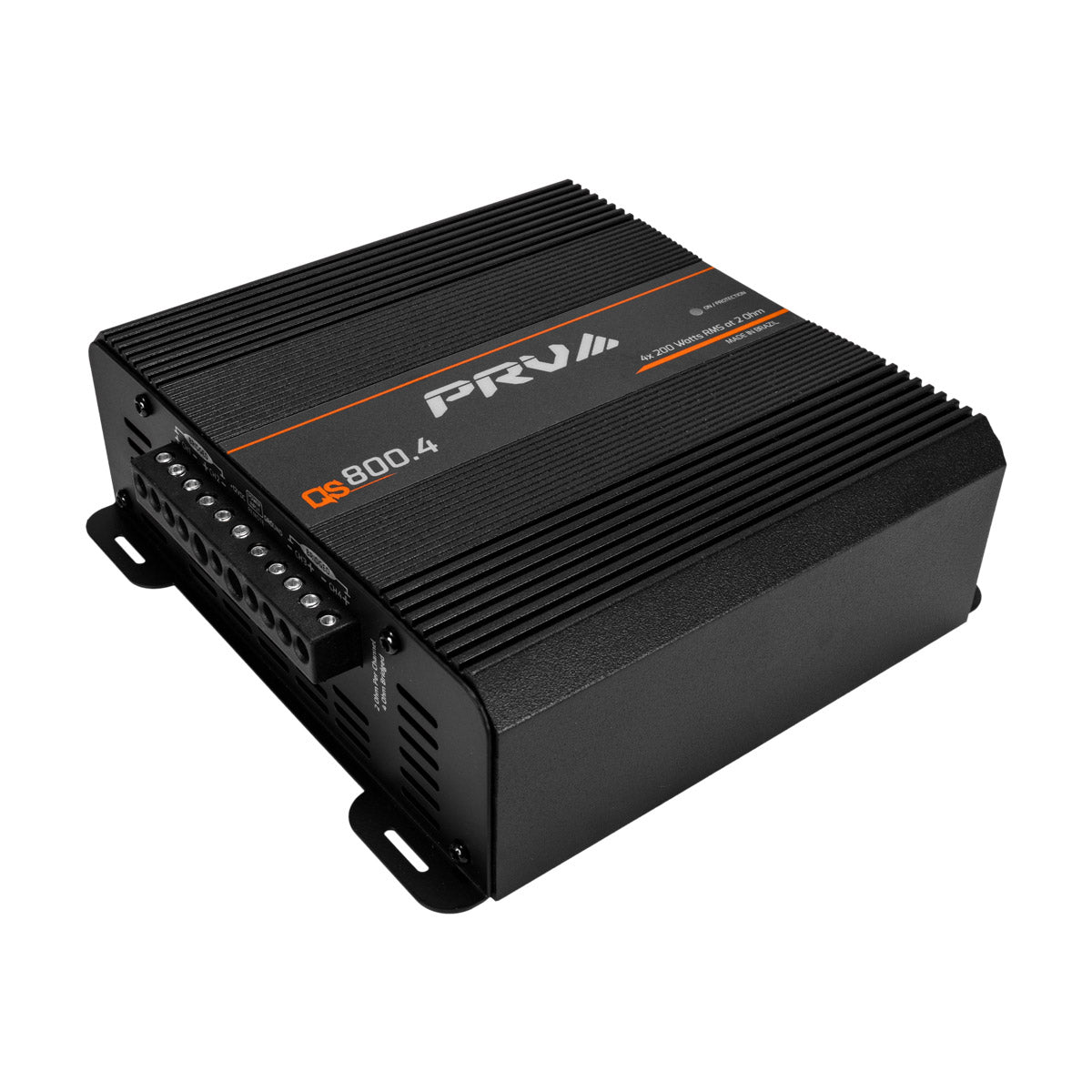 QS800.4 | 2 Ohm Compact 4 Channel Car Audio Amplifier 4 x 220 Watts RMS