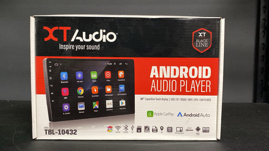 XT Audio 10" TBL-10432 Wireless CarPlay Tablet 4GB+32GB Bluetooth