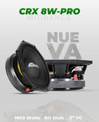 CRX-8W-PRO-NEO | 8" Midbass Speaker | 1600W | 8Ω | Neodymium