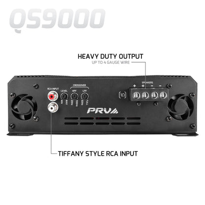 QS9000 1 Ohm - 1 Channel Full Range Amplifier
