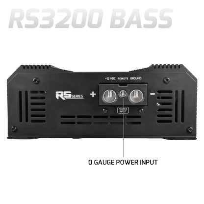 RS3200 BASS 1 Ohm - 1 Channel Monoblock Amplifier