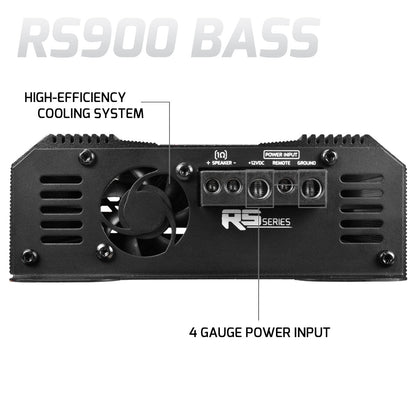 RS900 BASS 1 Ohm - 1 Channel Monoblock Amplifier