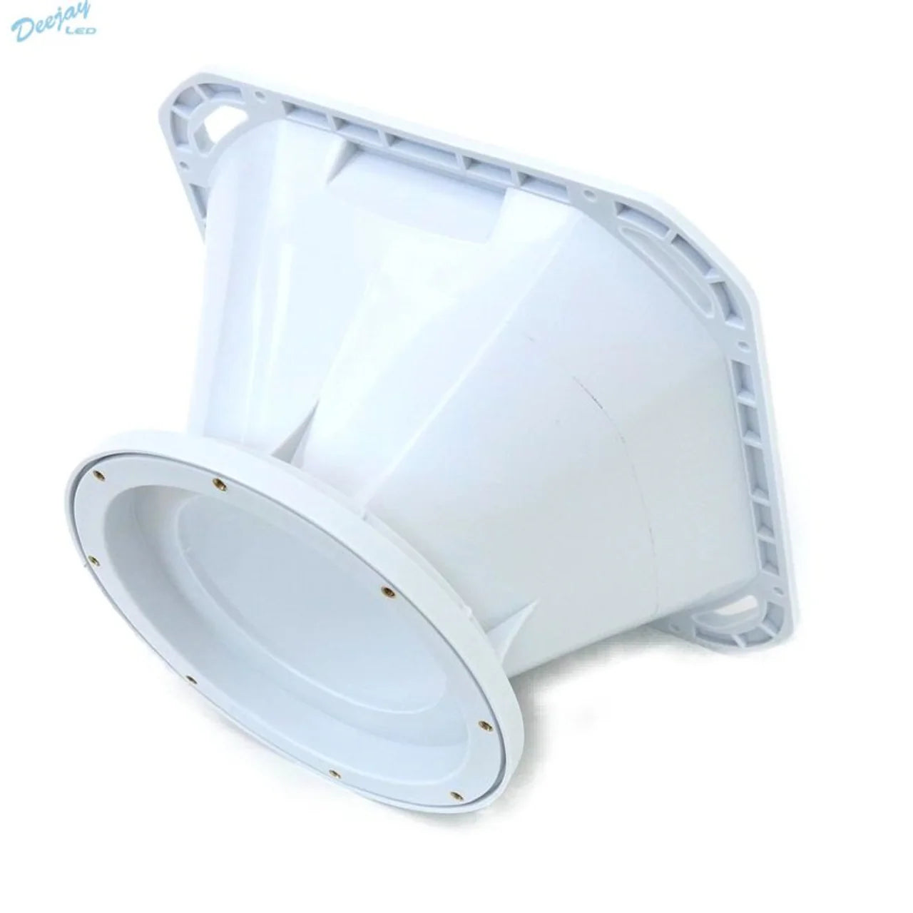 TBHDIF8WHITE  DEEJAY LED 8-in Speaker Despacito Midrange Diffuser Horn
